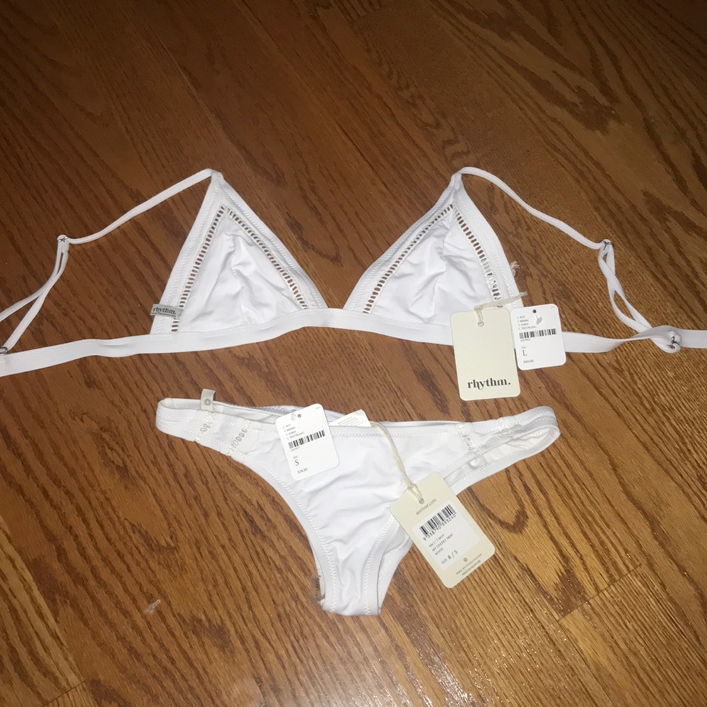NWT Free People White Bikini by Rhythm Livin💛